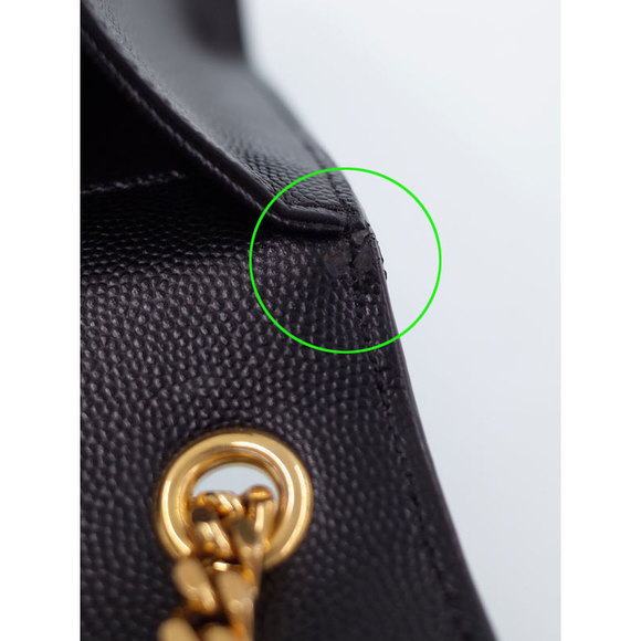 Saint Laurent Paris Classic Kate Satchel Chain Shoulder Bag Black - Picture 4 of 9